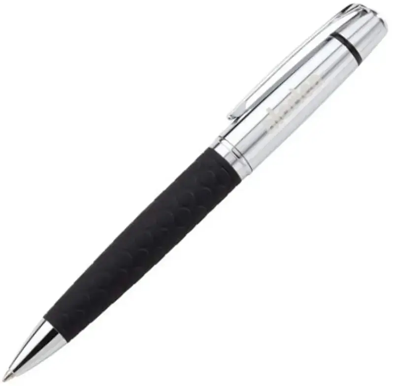 Custom Metal Twist Pen with Textured Rubber Barrel