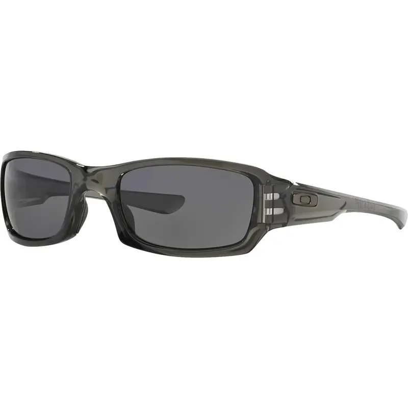 Oakley Fives Squared Sunglasses: Gray Smoke/Warm Gray