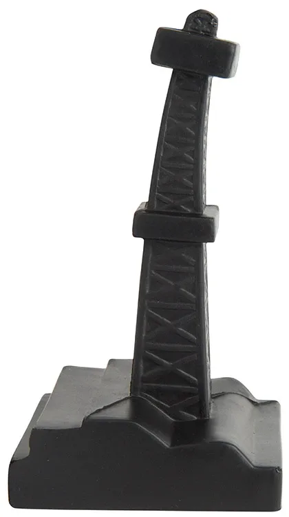 Imprinted Oil Derrick Stress Reliever — view 3