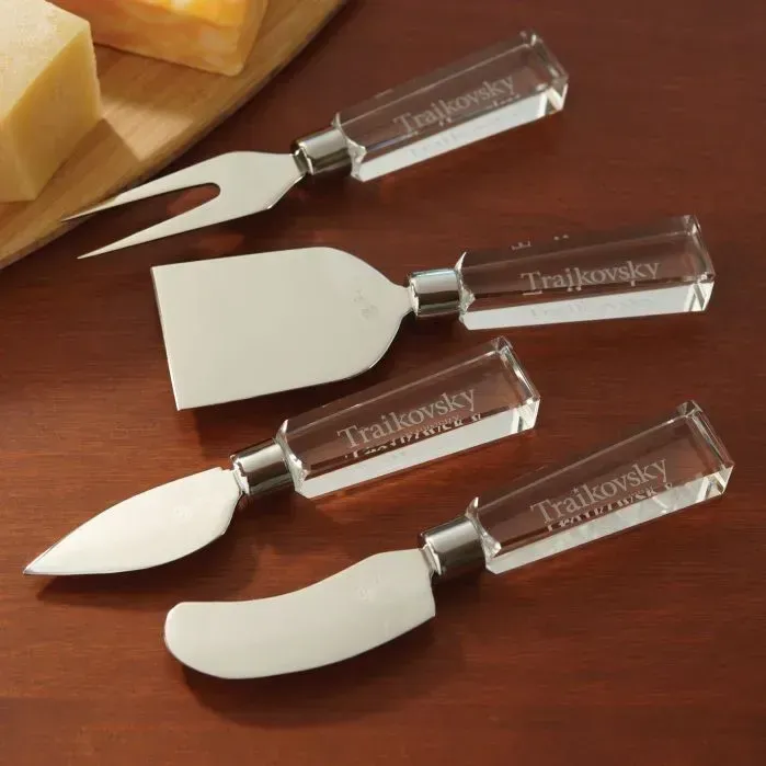 Oleg Cassini Cheese Knife Set