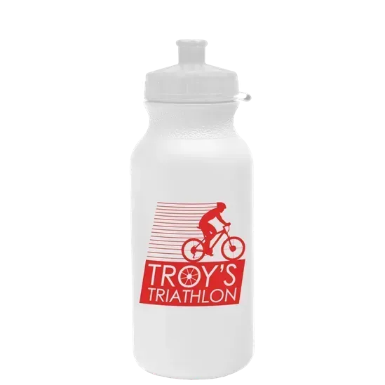 Omni Bike Bottle with Tethered Push-Pull Lid (20 oz.) — view 12