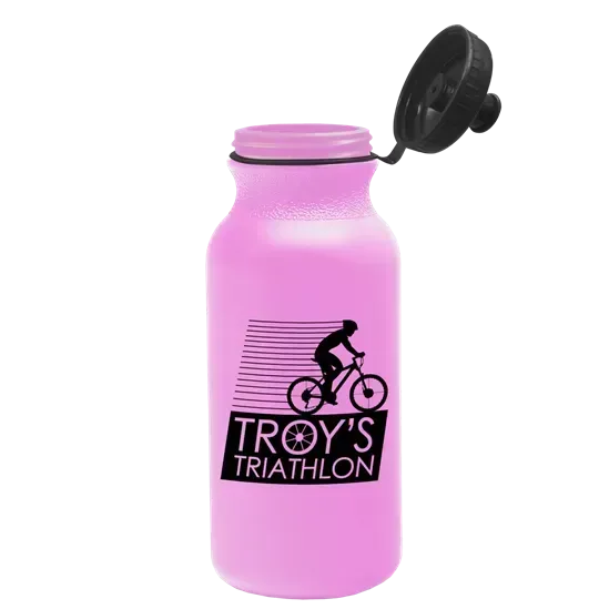 Omni Bike Bottle with Tethered Push-Pull Lid (20 oz.) — view 20