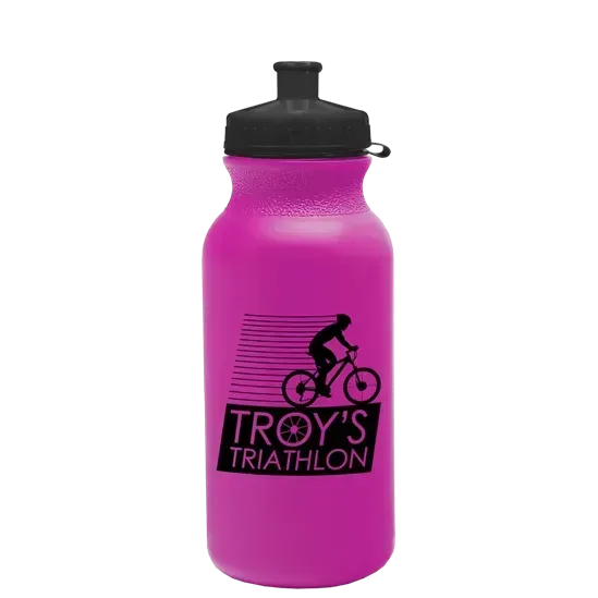 Omni Bike Bottle with Tethered Push-Pull Lid (20 oz.) — view 22