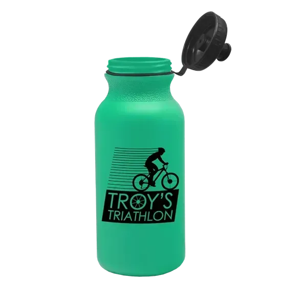 Omni Bike Bottle with Tethered Push-Pull Lid (20 oz.) — view 23