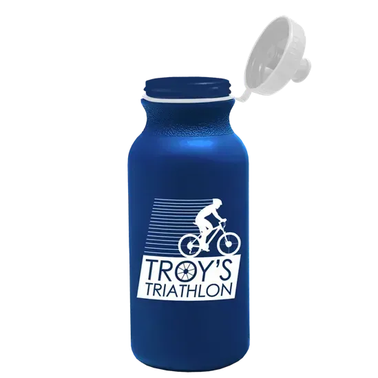 Omni Bike Bottle with Tethered Push-Pull Lid (20 oz.) — view 24