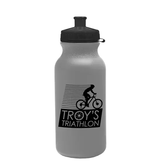 Omni Bike Bottle with Tethered Push-Pull Lid (20 oz.) — view 5