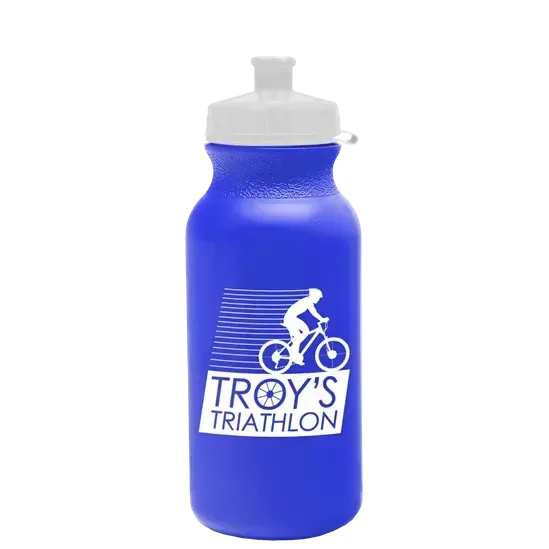 Omni Bike Bottle with Tethered Push-Pull Lid (20 oz.) — view 7