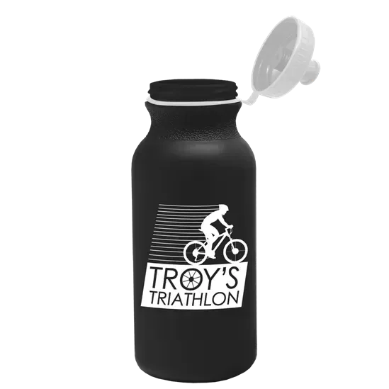 Omni Bike Bottle with Tethered Push-Pull Lid (20 oz.) — view 9