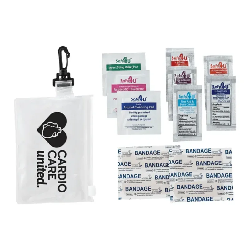 Branded On The Go First Aid Pack (12 Piece) — view 4