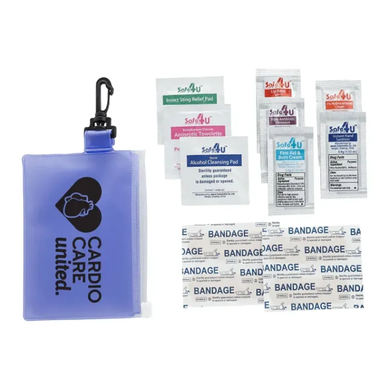 Branded On The Go First Aid Pack (12 Piece) — view 5