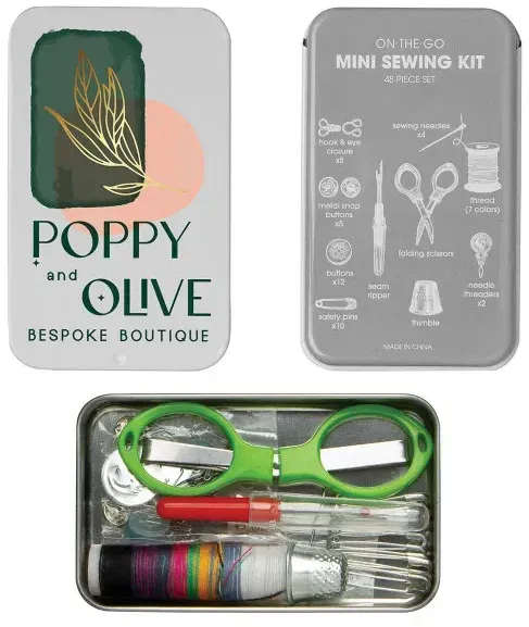 Customized On The Go Mini Sewing Kit