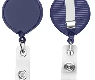 Custom Logo Badge Reel with Lanyard Attachment — view 5