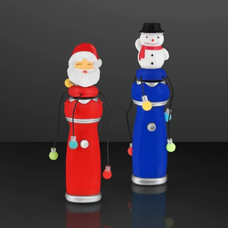 Orbiting LEDs Spinning Christmas Toy Wands — view 2