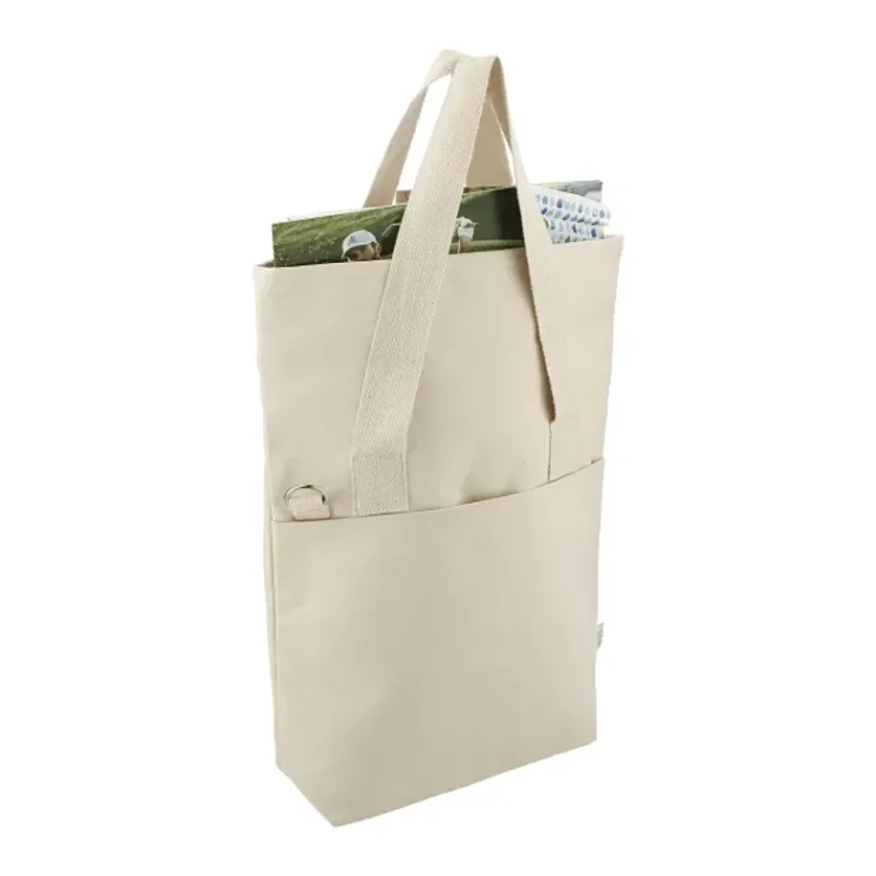 16 oz Organic Cotton Commuter Tote — view 4