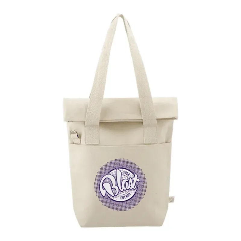 16 oz Organic Cotton Commuter Tote — view 7