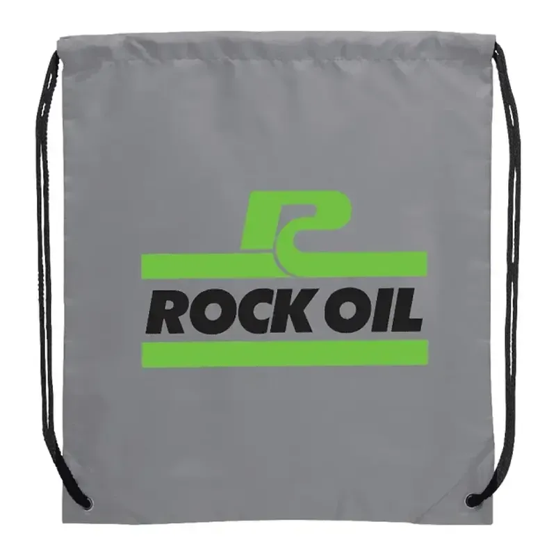 Custom Oriole Drawstring Bag - 210D Polyester