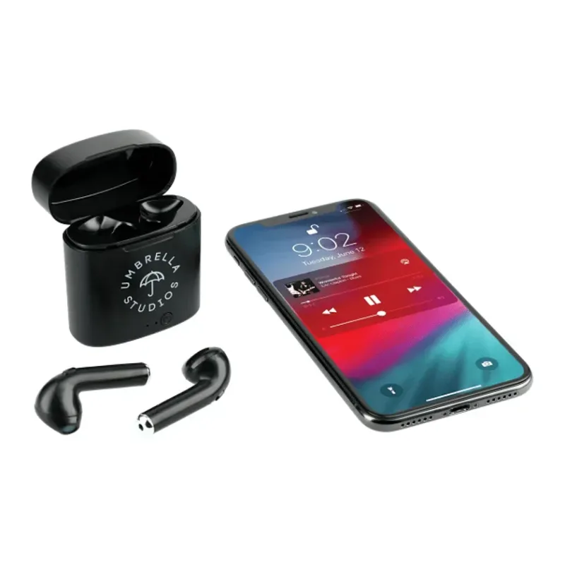 Personalized Oros Auto-Pair Earbuds with Wireless Charging Pad Kit — view 9