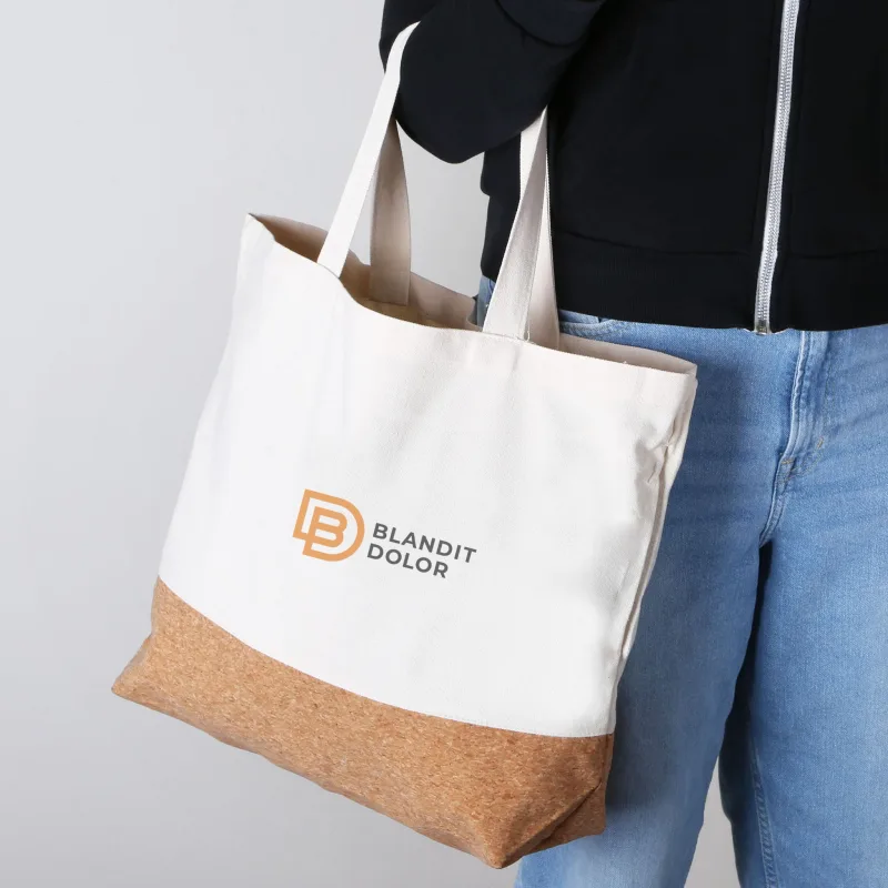 Osiris Cotton And Cork Tote [CDN] — view 3
