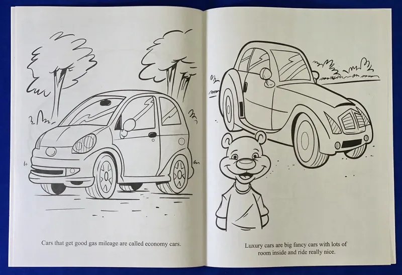 Our New Car Coloring and Activity Book — view 2