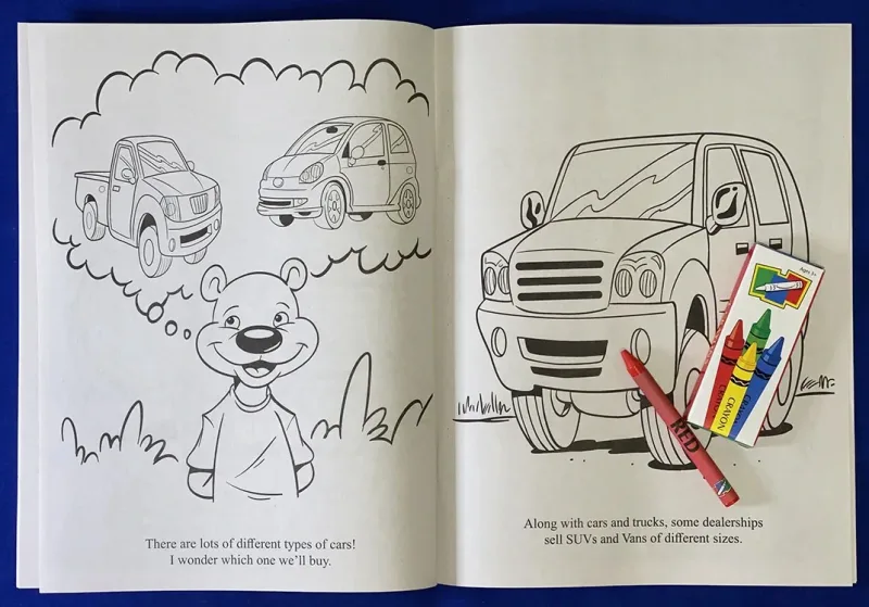Our New Car Coloring and Activity Book — view 4