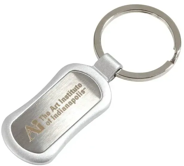 Customized Oval Metal Keytag