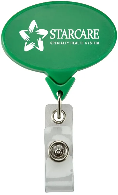 Custom Oval Secure-A-Badge™ — view 3