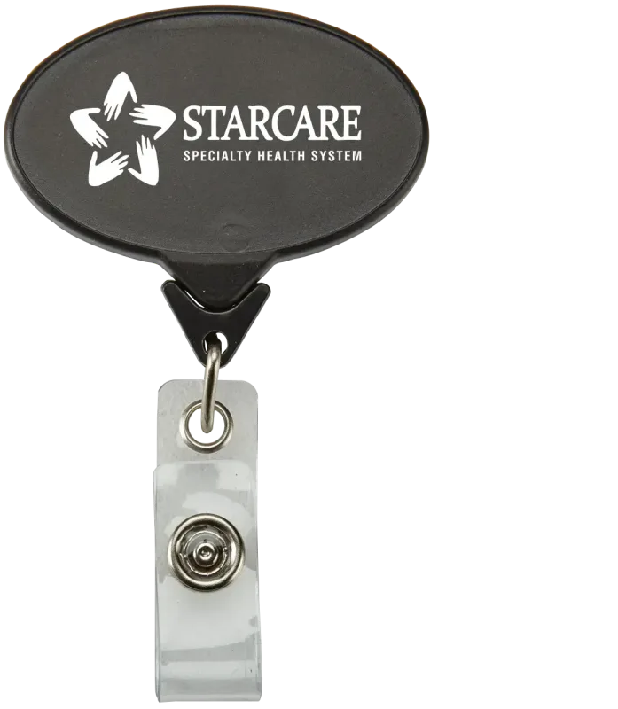 Custom Oval Secure-A-Badge™ — view 4