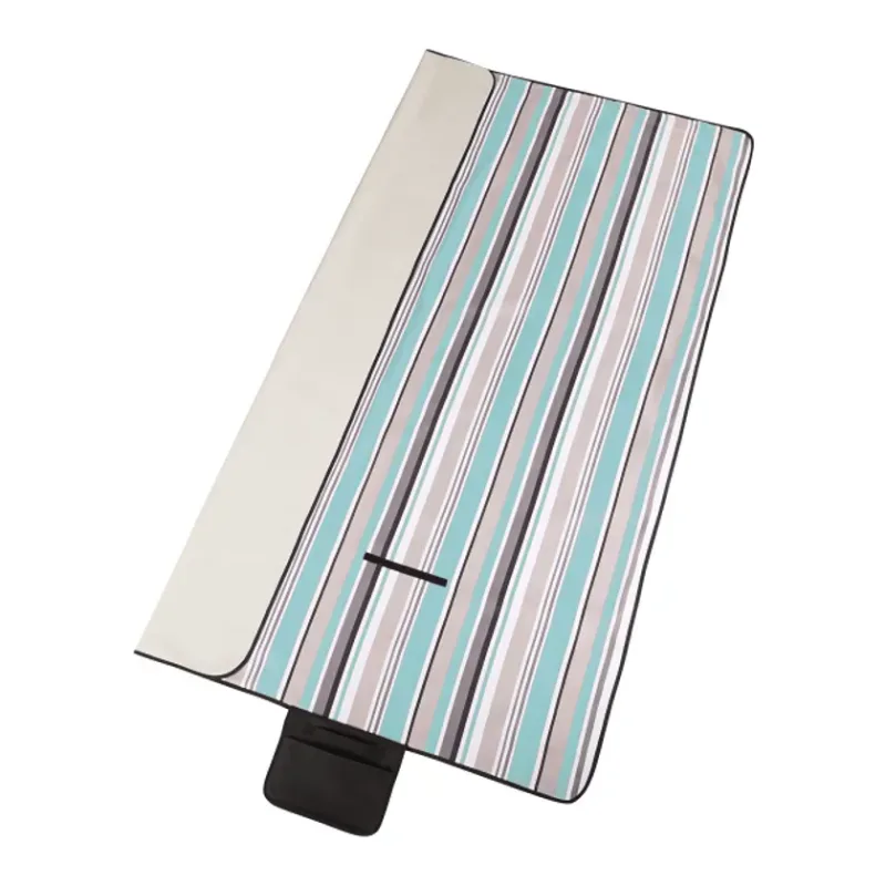 Branded Oversized Picnic and Beach Blanket - 60" x 80" — view 5