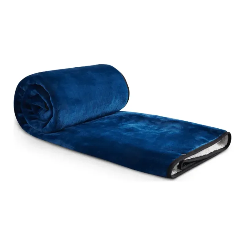 Oversized Wearable WFH Cozy Fleece Sherpa Blanket — view 14