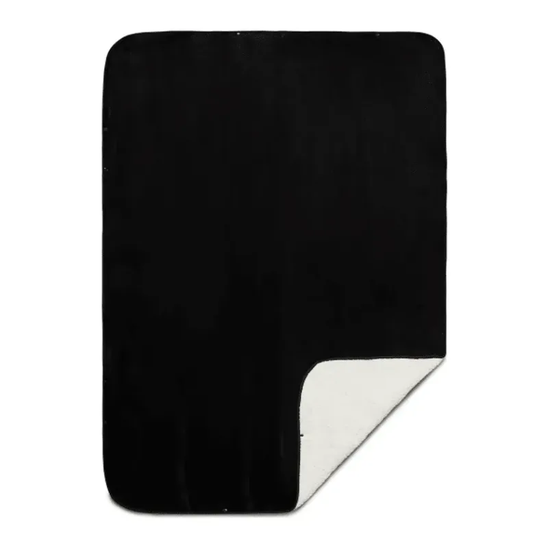 Oversized Wearable WFH Cozy Fleece Sherpa Blanket — view 4