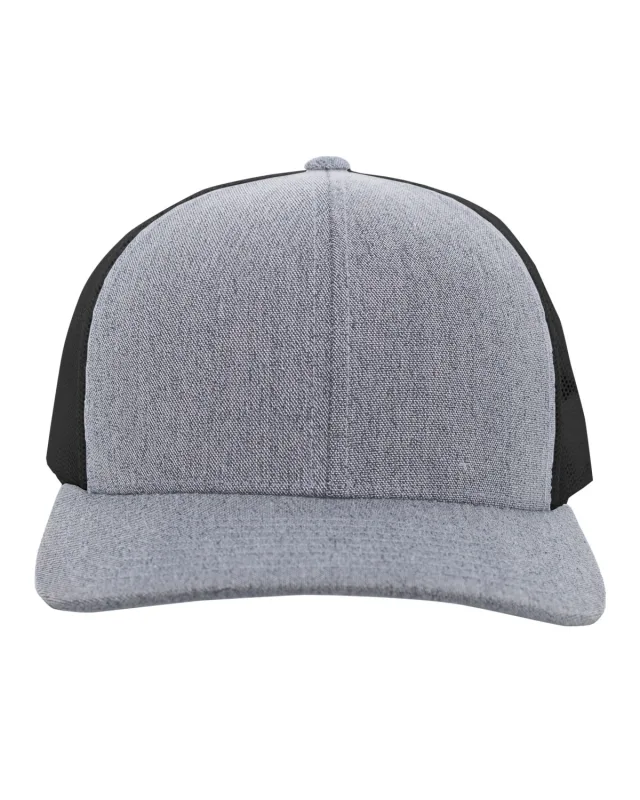Pacific Headwear Trucker Snapback Cap — view 2