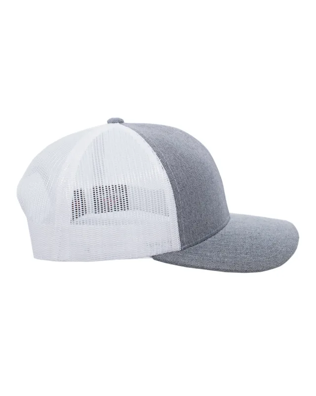 Pacific Headwear Trucker Snapback Cap — view 6