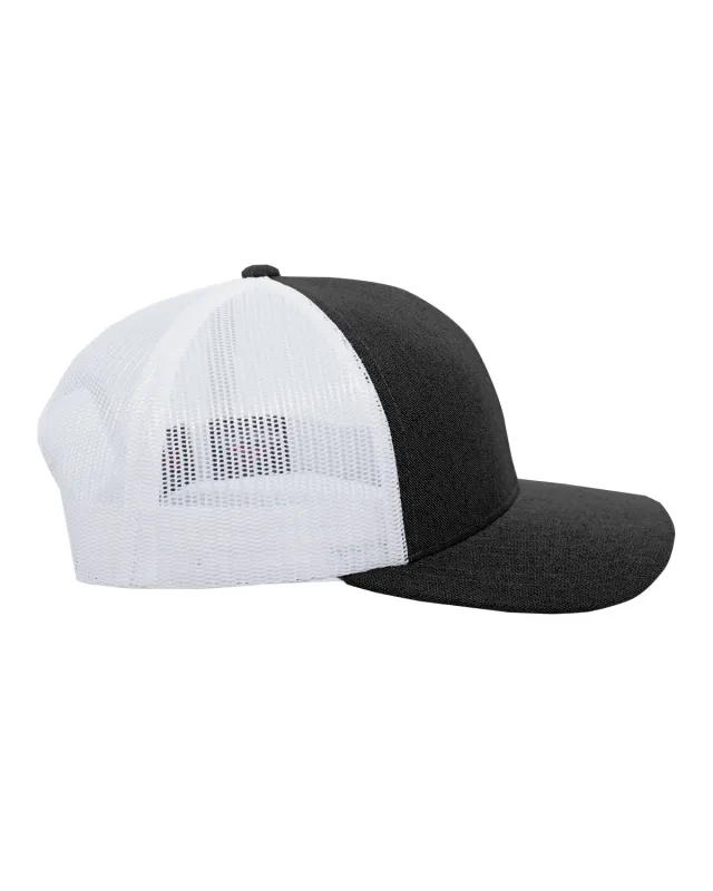 Pacific Headwear Trucker Snapback Cap — view 9