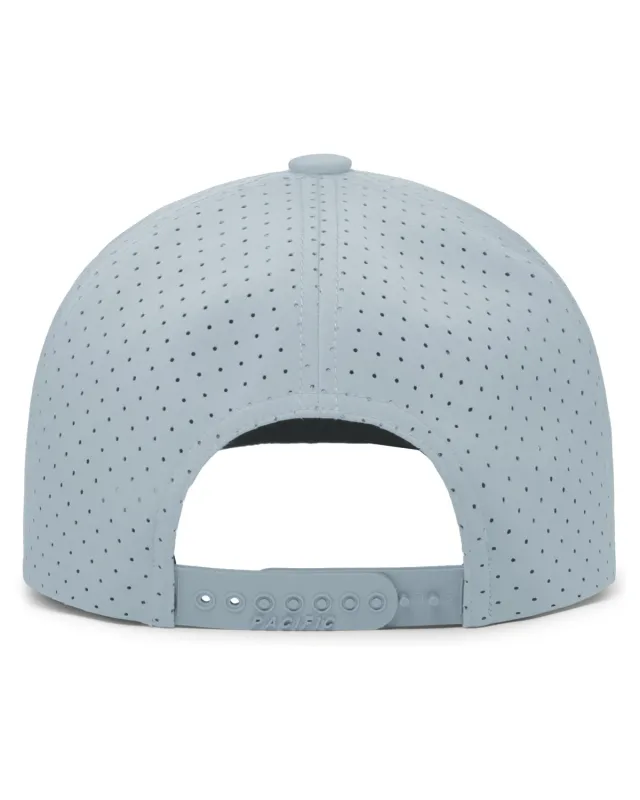 Pacific Headwear Weekender Perforated Snapback Cap — view 13