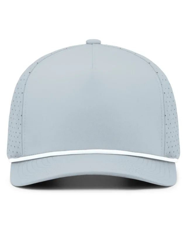 Pacific Headwear Weekender Perforated Snapback Cap — view 14