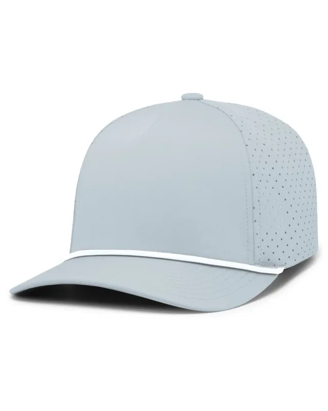 Pacific Headwear Weekender Perforated Snapback Cap — view 15