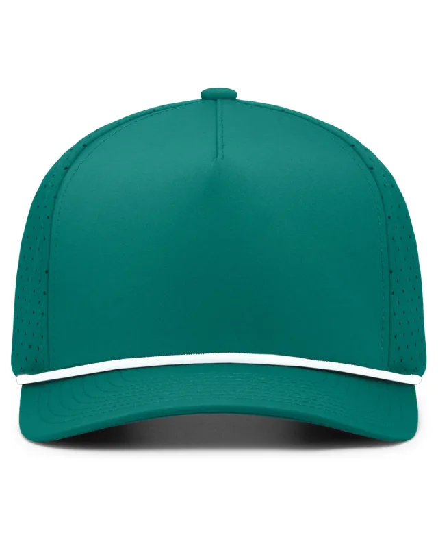Pacific Headwear Weekender Perforated Snapback Cap — view 18