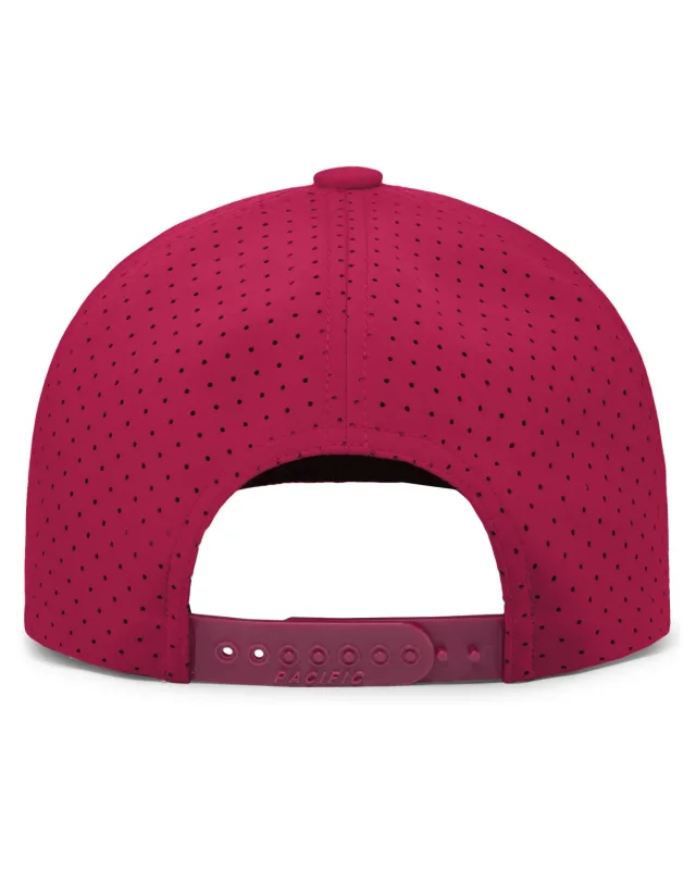 Pacific Headwear Weekender Perforated Snapback Cap — view 21