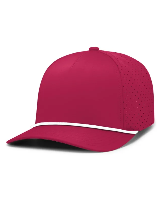 Pacific Headwear Weekender Perforated Snapback Cap — view 23