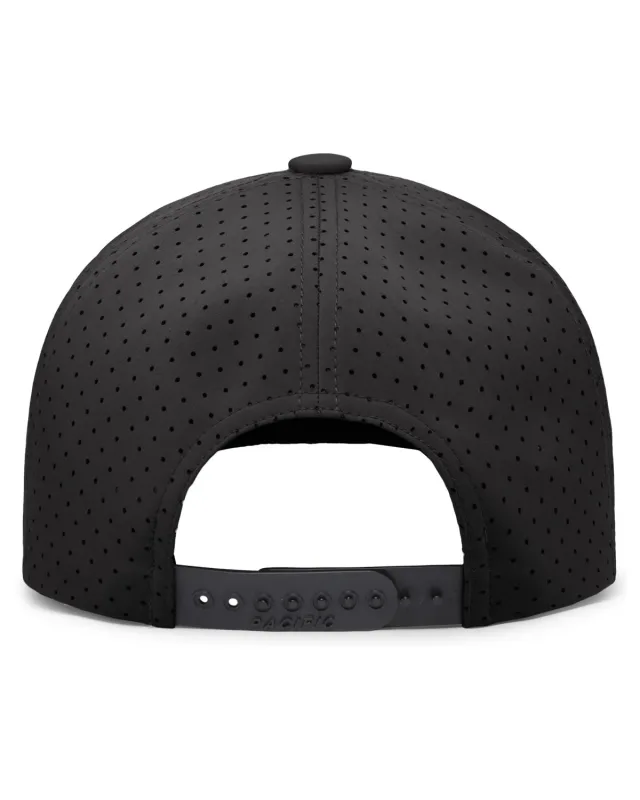 Pacific Headwear Weekender Perforated Snapback Cap — view 25