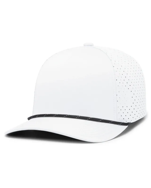 Pacific Headwear Weekender Perforated Snapback Cap — view 39