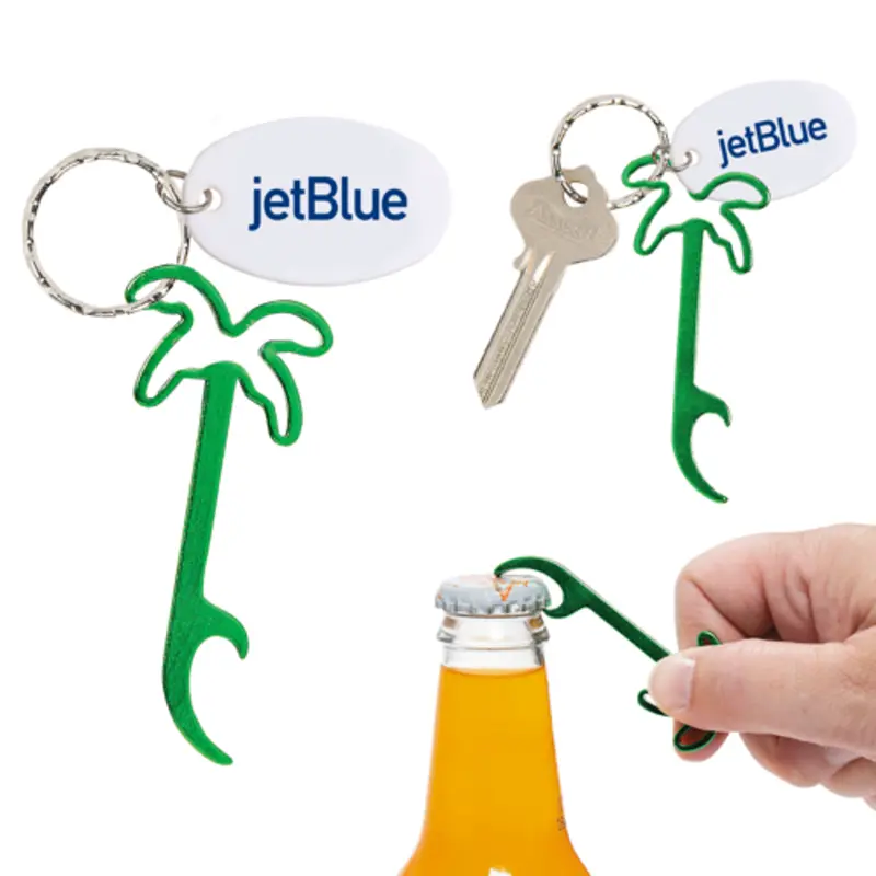 Custom Palm Tree Bottle Opener