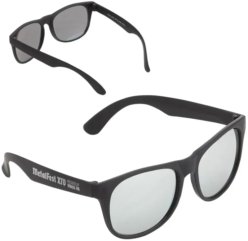 Custom Colored-Lens Sunglasses with Logo — view 2
