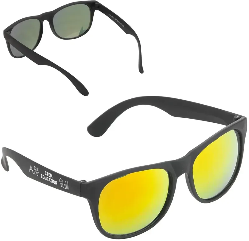 Custom Colored-Lens Sunglasses with Logo — view 5