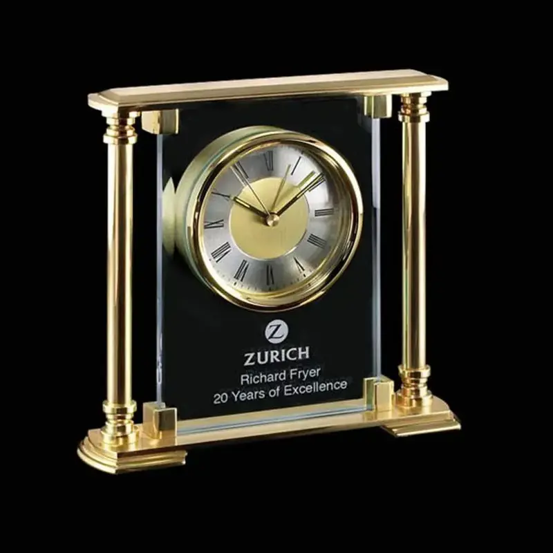 Custom Gold Parkington Mantle Clock