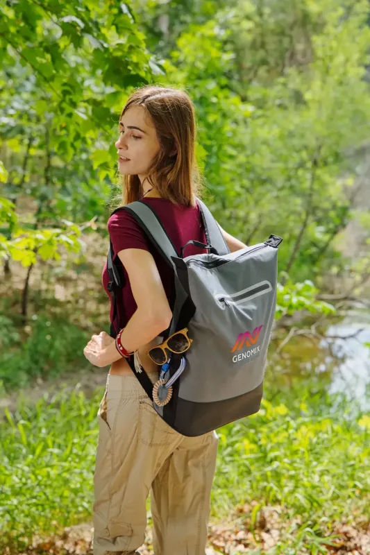 Custom Insulated Cooler Backpack - Personalized Logo Branded Bag — view 5