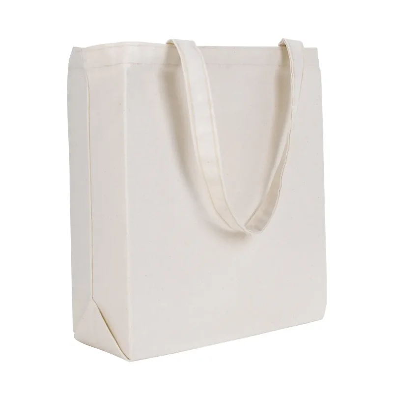 Patriotic Gusseted Cotton Tote Bag β view 1