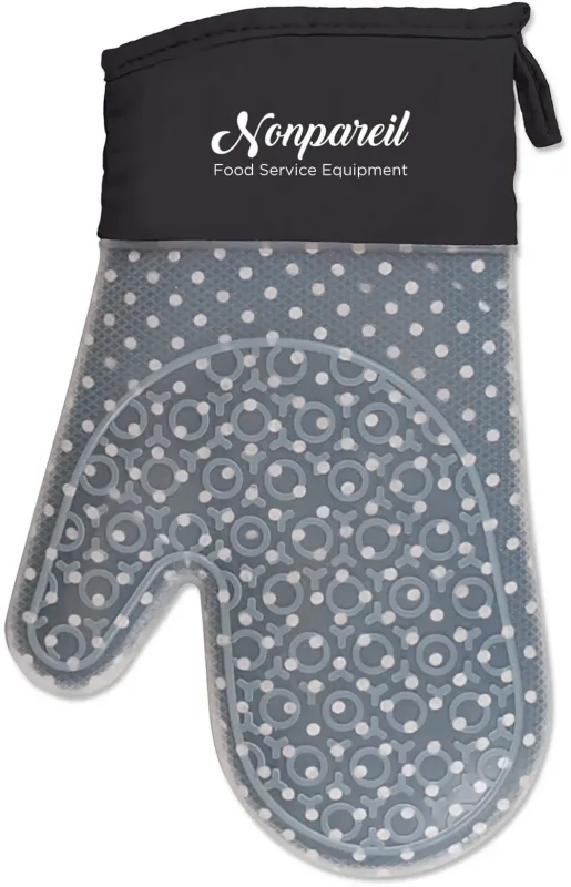 Custom Pattern Play Silicone Oven Mitt — view 2