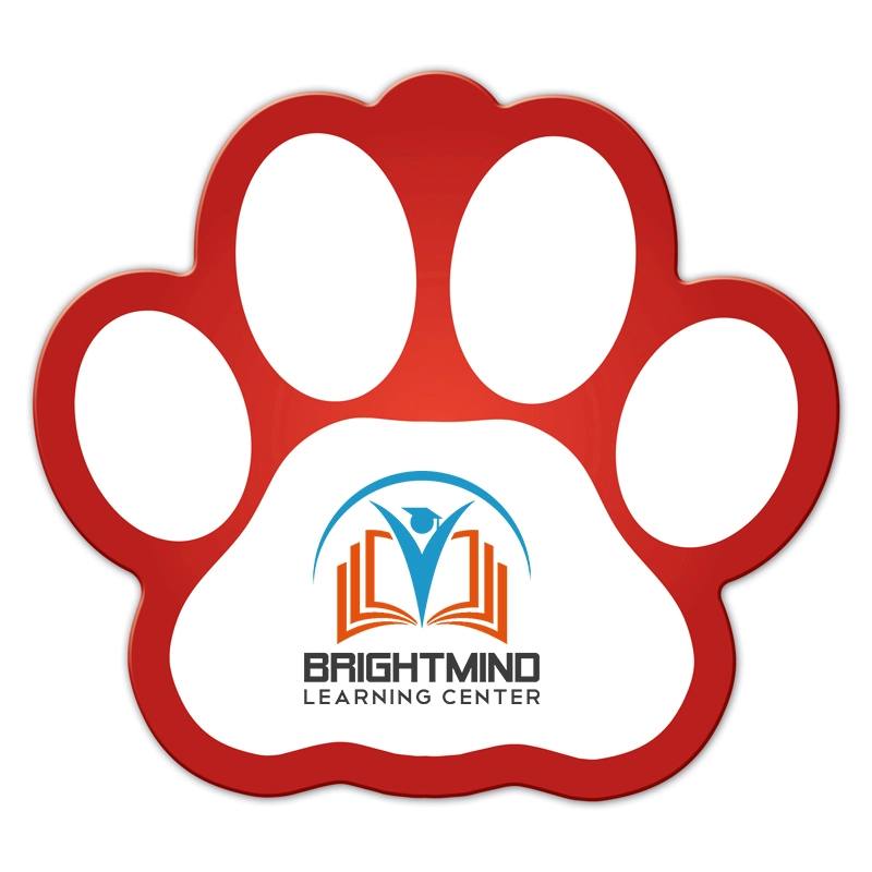 Logo Paw Print Magnet