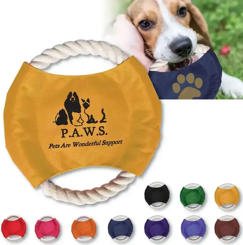 Durable Nylon Pet Rope Toss Promotional Chew Toy